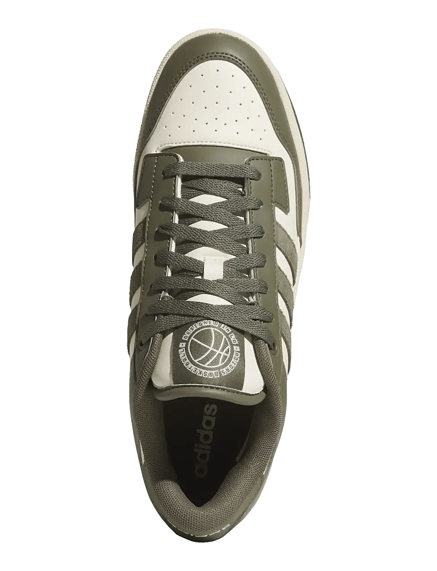 adidas Sportswear - RAPID COURT LOW - lave sneakers - crewht/olistr/olistr - 4