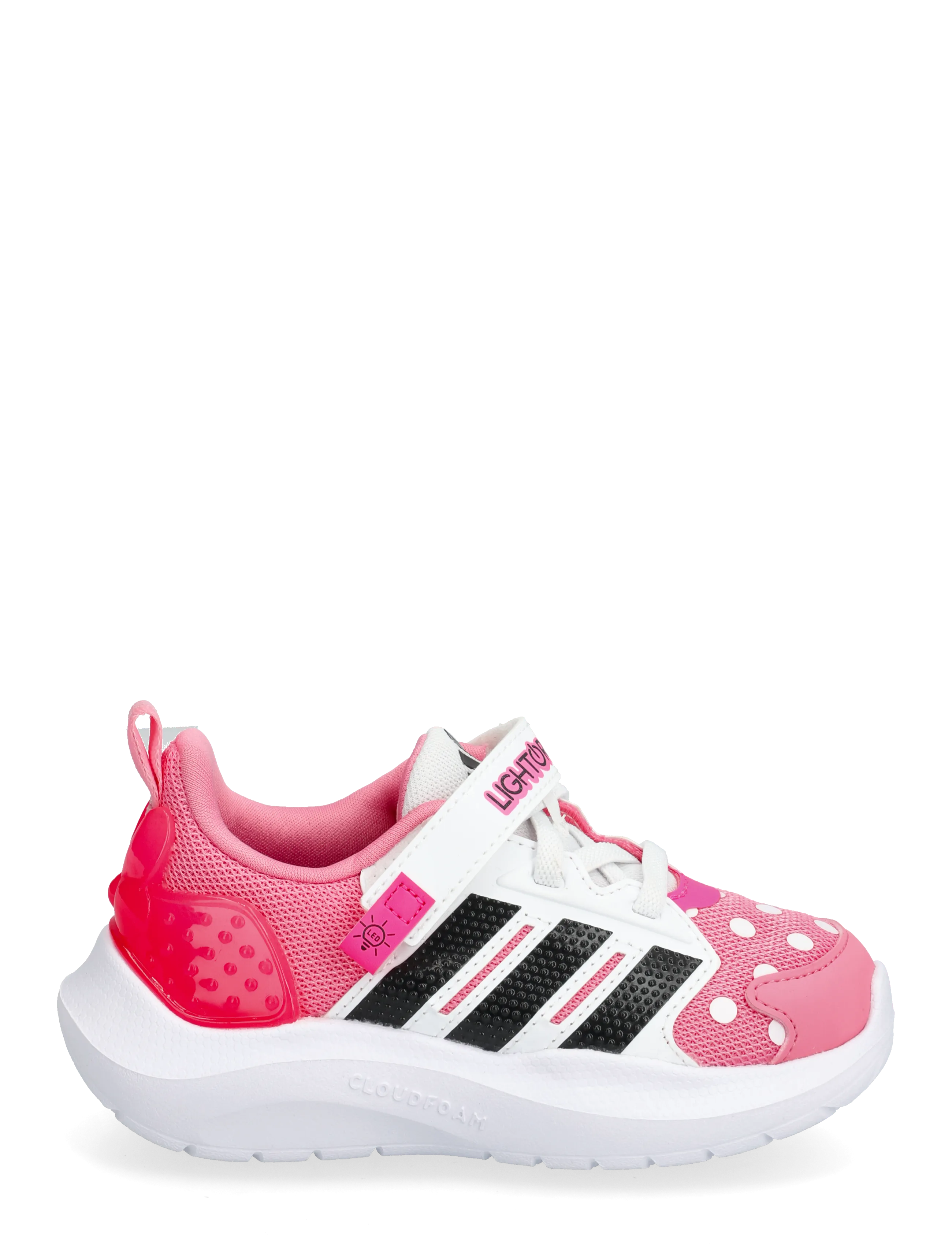 adidas Sportswear - LIGHTORAMA RNR MINNIE  EL I - lágir strigaskór - blipnk/cblack/lucpnk - 1