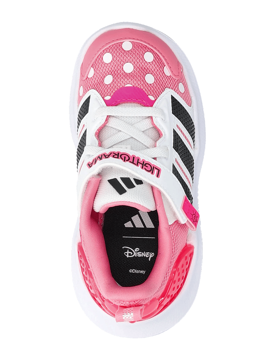 adidas Sportswear - LIGHTORAMA RNR MINNIE EL I - niedriger schnitt - blipnk/cblack/lucpnk - 3