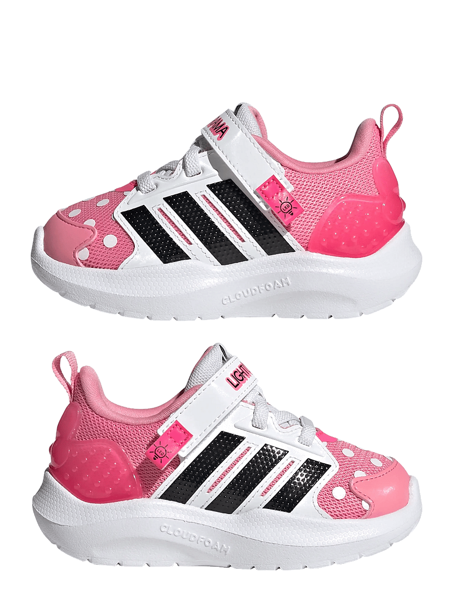 adidas Sportswear - LIGHTORAMA RNR MINNIE EL I - niedriger schnitt - blipnk/cblack/lucpnk - 5