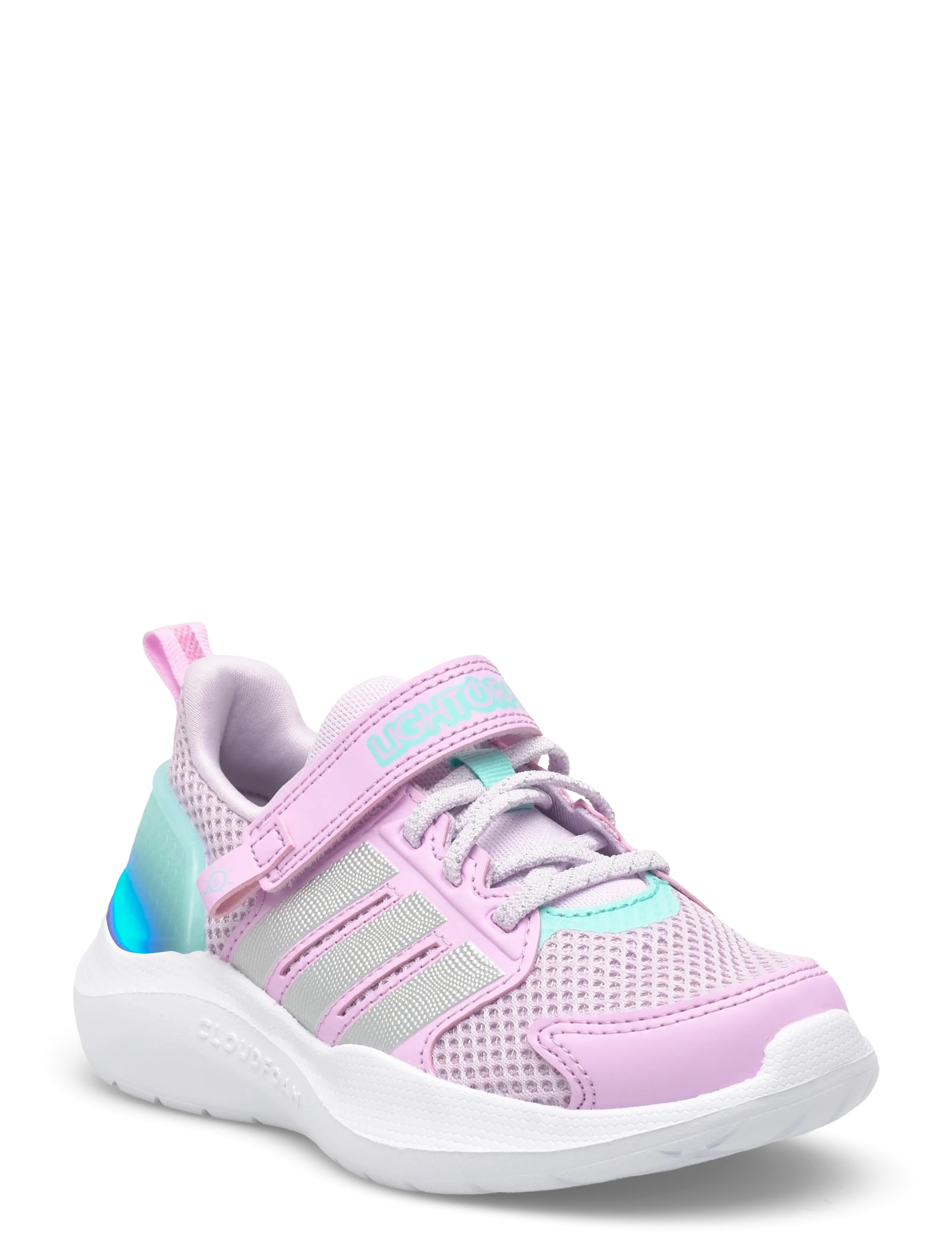 adidas Sportswear Lightorama Rnr El C, Børn, Børne Blinkesko Med Velcrolukning, Pink, Str: 33