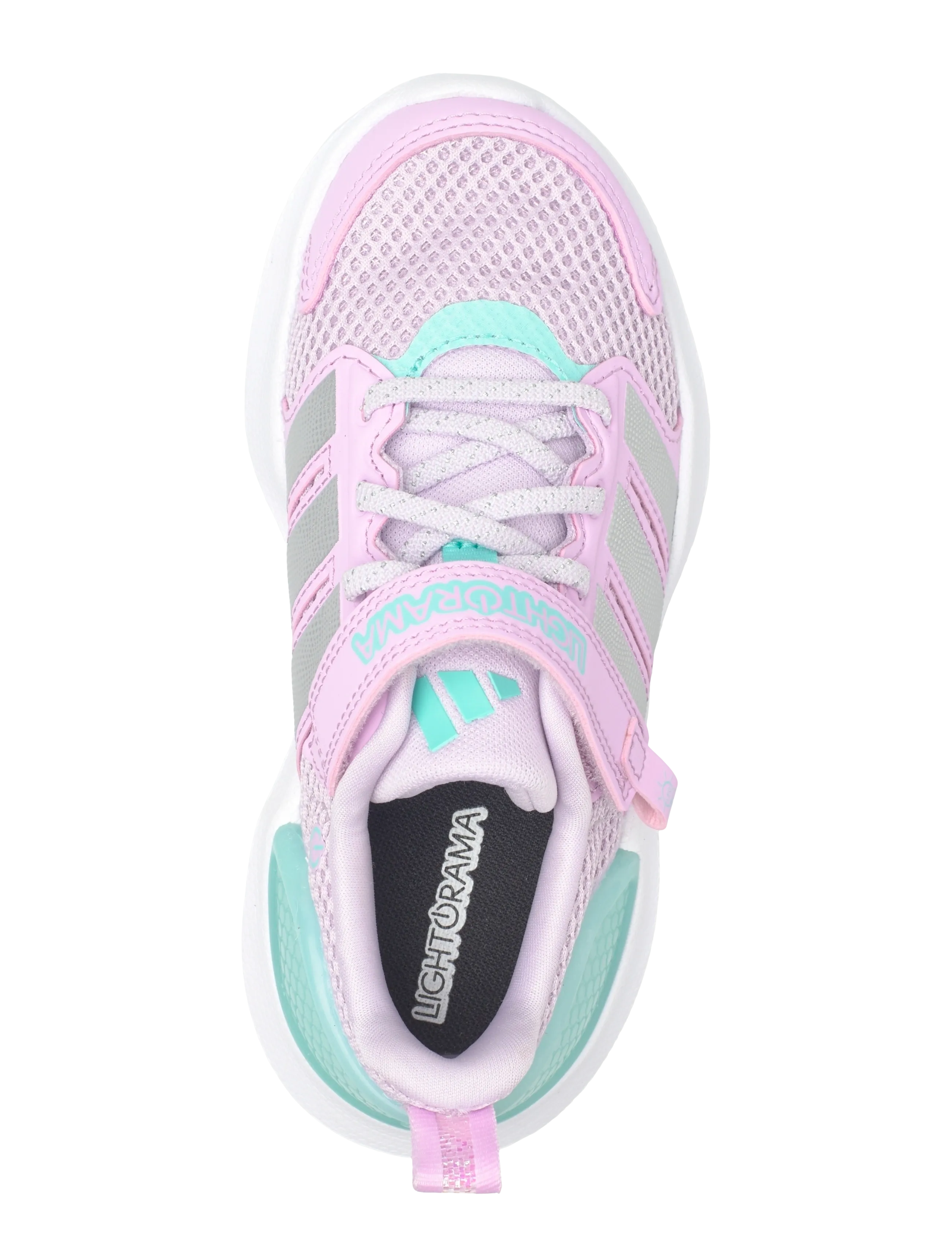 adidas Sportswear - LIGHTORAMA RNR EL C - kõrge säärega tossud - icelav/silvmt/flaaqu - 3
