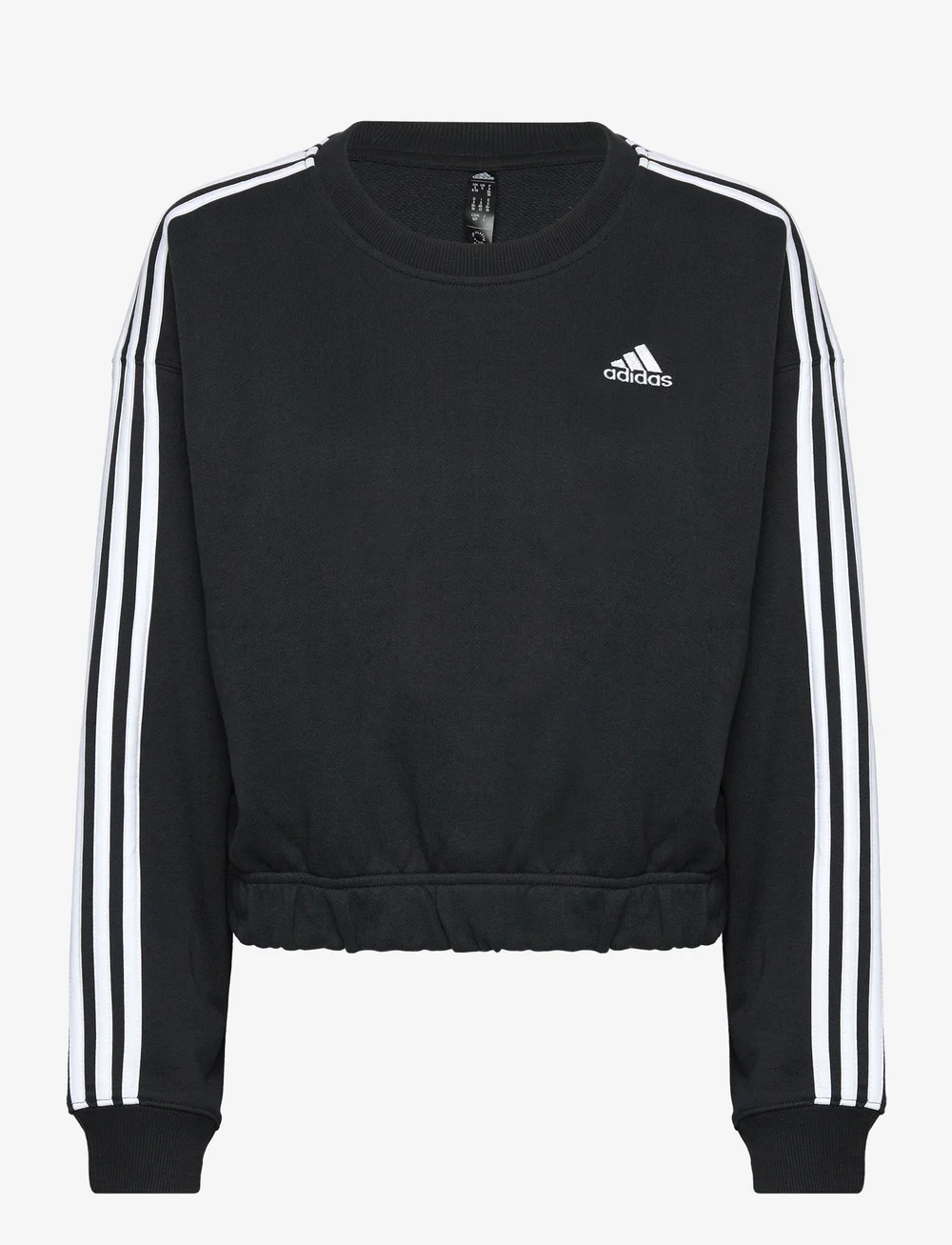 Adidas crop sweatshirt white outlet