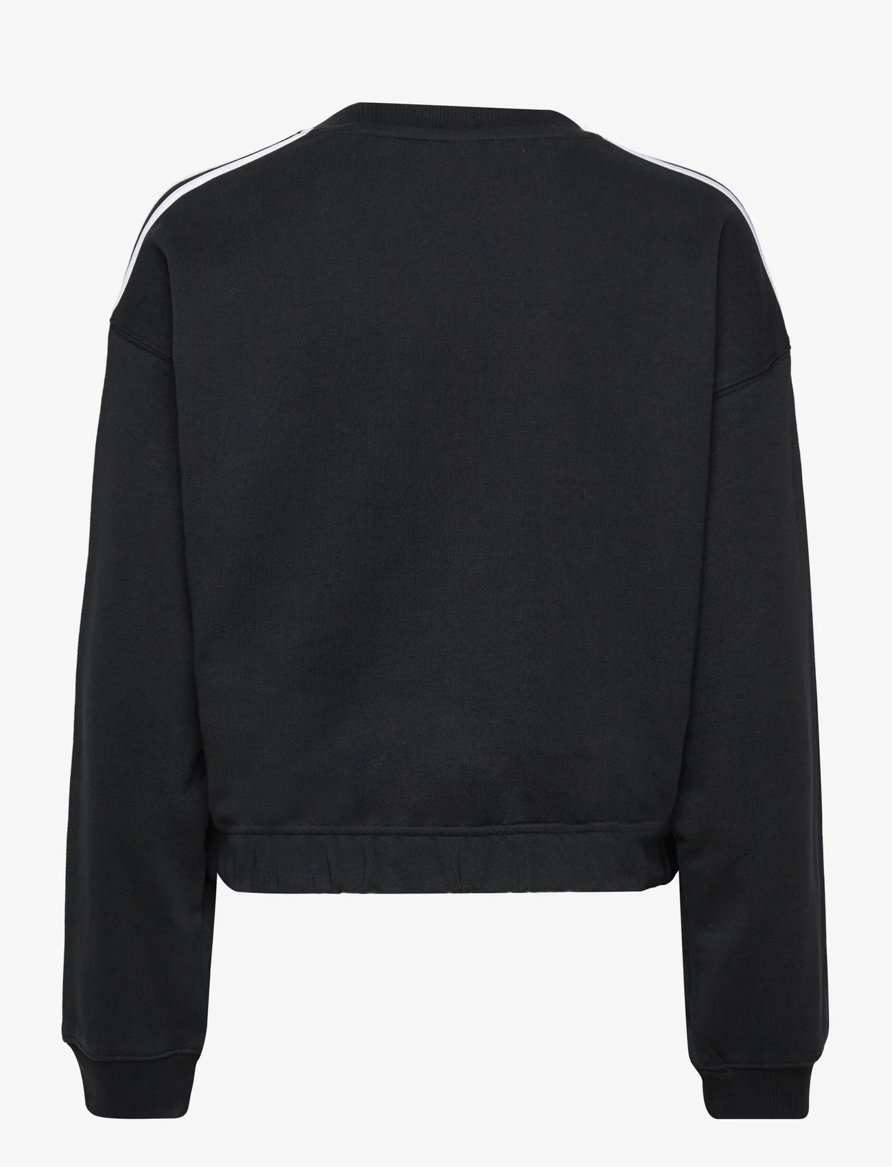 adidas Sportswear - Essentials 3-Stripes Crop Sweatshirt - crop tops - black/white - 1