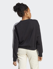 adidas Sportswear - Essentials 3-Stripes Crop Sweatshirt - crop tops - black/white - 3