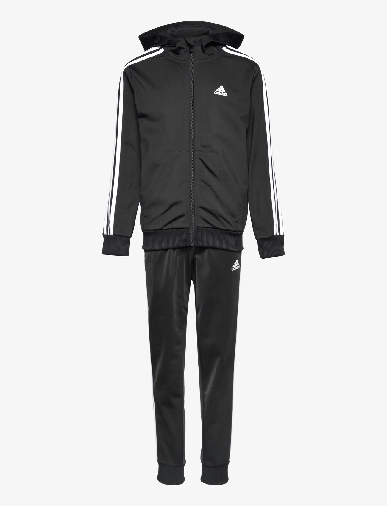 adidas Sportswear - LK 3S SHINY TS - kombinezonai - black/white - 0