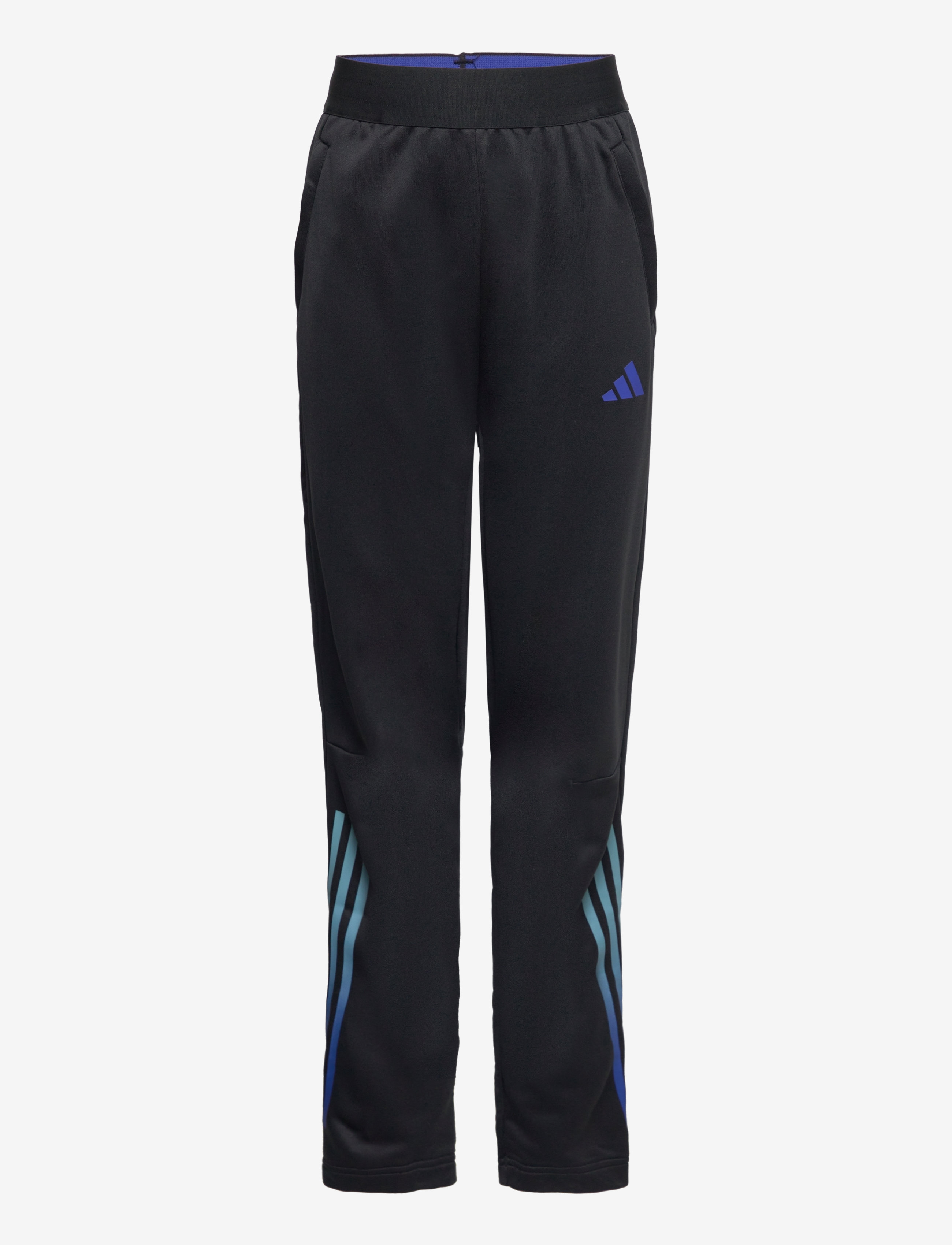 adidas Sportswear - Train Icons AEROREADY 3-Stripes Knit Joggers - black/lucblu/preblu - 1