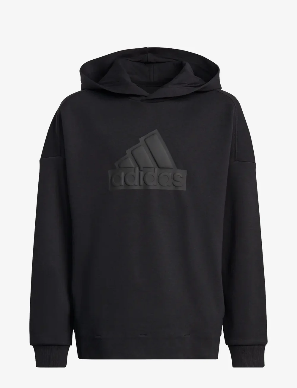 Adidas grey hoodie black logo shop