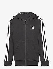 adidas Sportswear - U 3S FL FZ HOOD - kapuzenpullover - black/white - 0