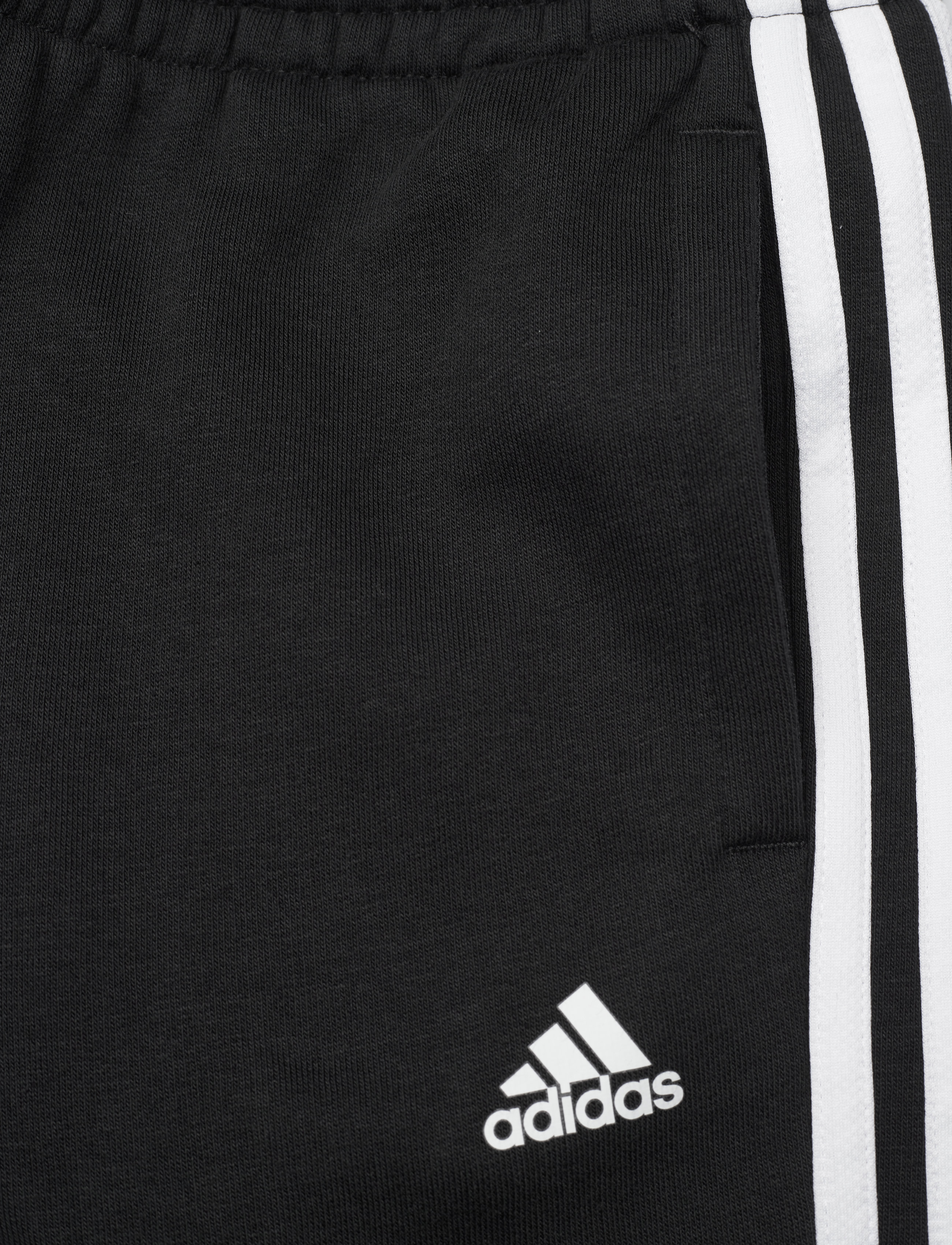 adidas Sportswear - U 3S FL PANT - black/white - 4