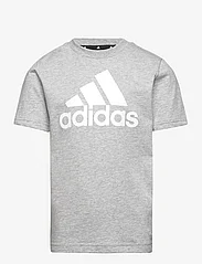 adidas Sportswear - U BL TEE - kortermede t-skjorter - mgreyh/white - 0