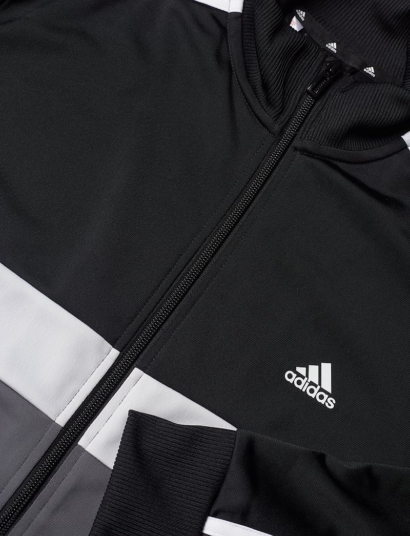 adidas Sportswear - U 3S TIBERIO TS - treniņtērpi un divdaļīgi komplekti - black/grefiv/greone/w - 4