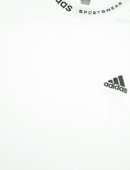 adidas Sportswear - BL MESH T Q3 - short-sleeved t-shirts - white - 2