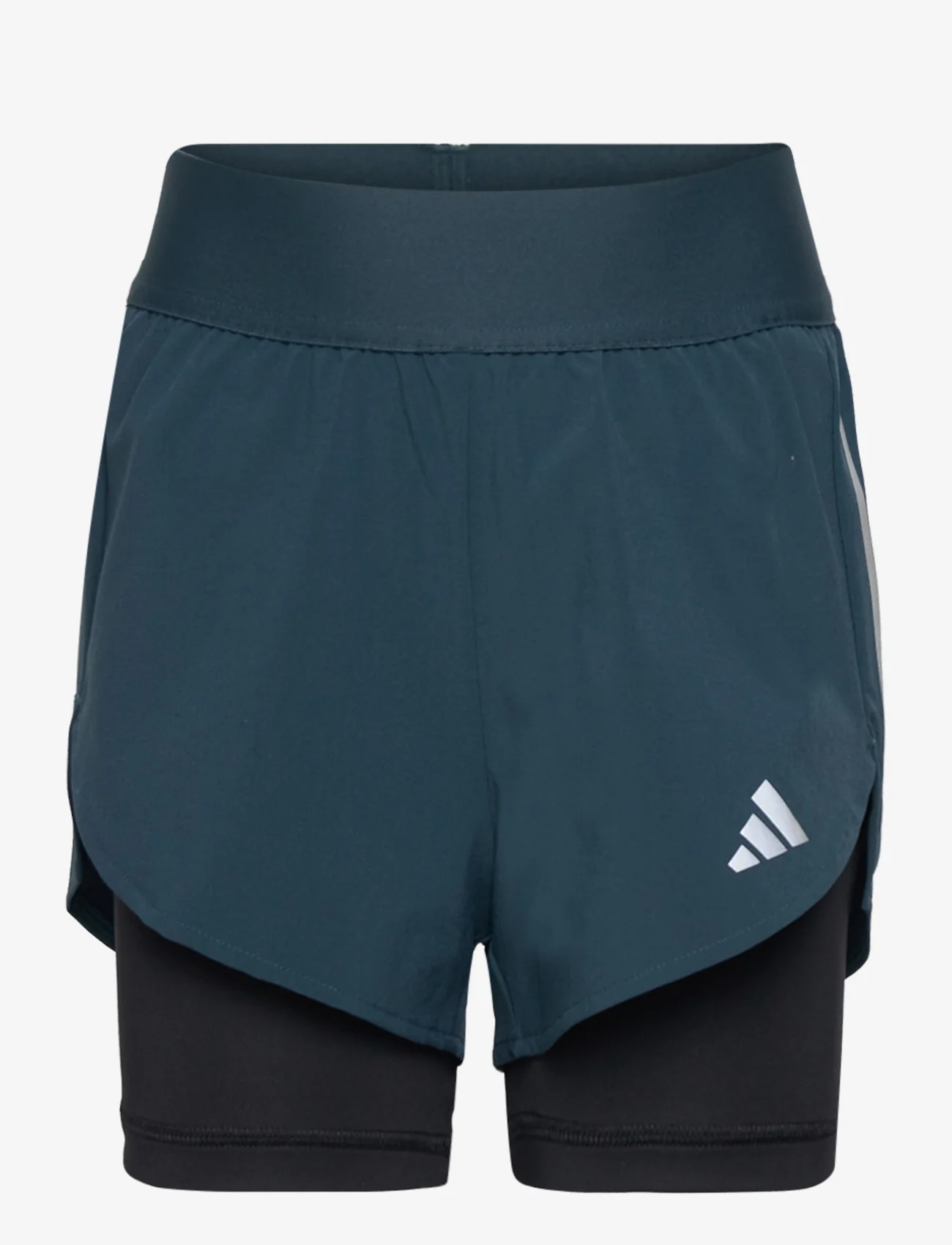 adidas Sportswear - Two-In-One AEROREADY Woven Shorts - summer savings - arcngt/black/refsil - 0