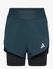 adidas Sportswear - Two-In-One AEROREADY Woven Shorts - sommerschnäppchen - arcngt/black/refsil - 0