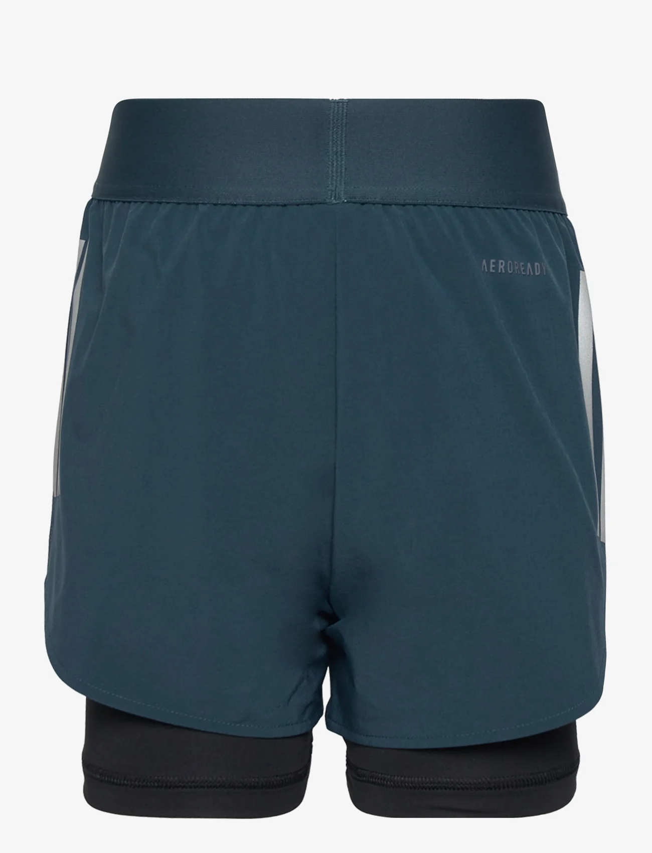 adidas Sportswear - Two-In-One AEROREADY Woven Shorts - gode sommertilbud - arcngt/black/refsil - 1