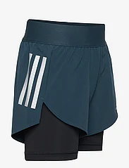 adidas Sportswear - Two-In-One AEROREADY Woven Shorts - sommarfynd - arcngt/black/refsil - 3