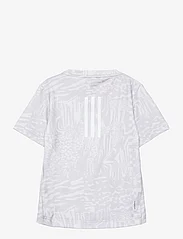 adidas Sportswear - JG RUN TEE - korte mouwen - white/gretwo/refsil - 1