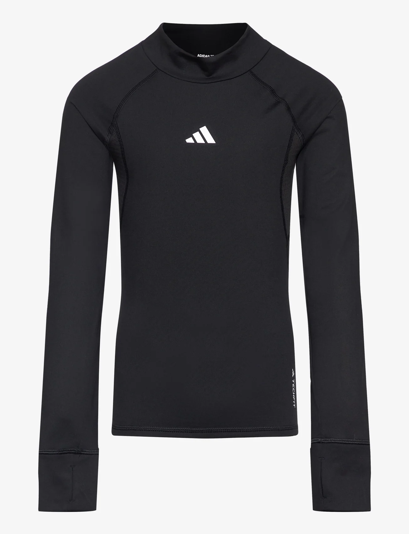 adidas Sportswear - AEROREADY Warming Techfit Long-Sleeve Top Kids - long-sleeved - black/white - 0