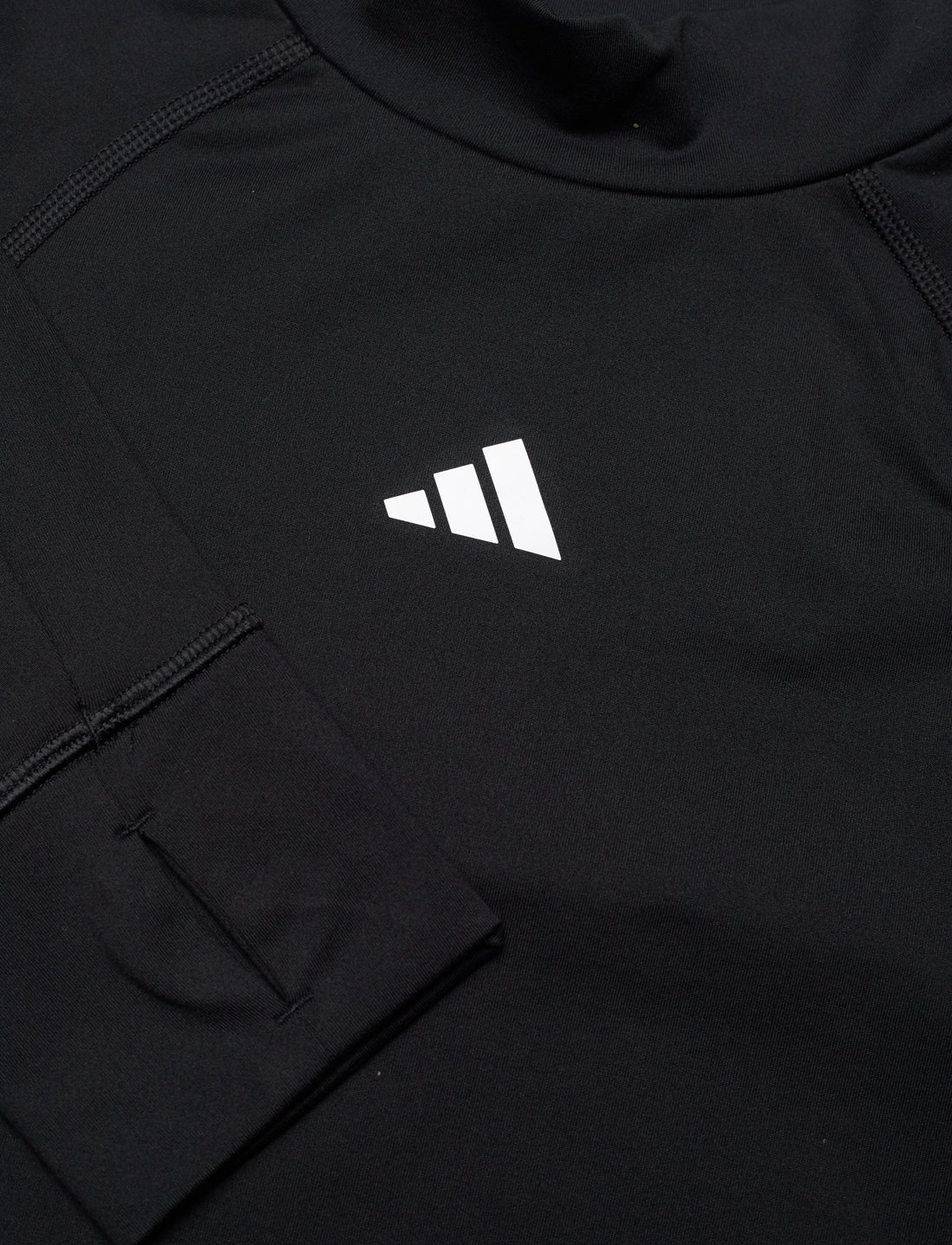 Adidas black and white long sleeve top online
