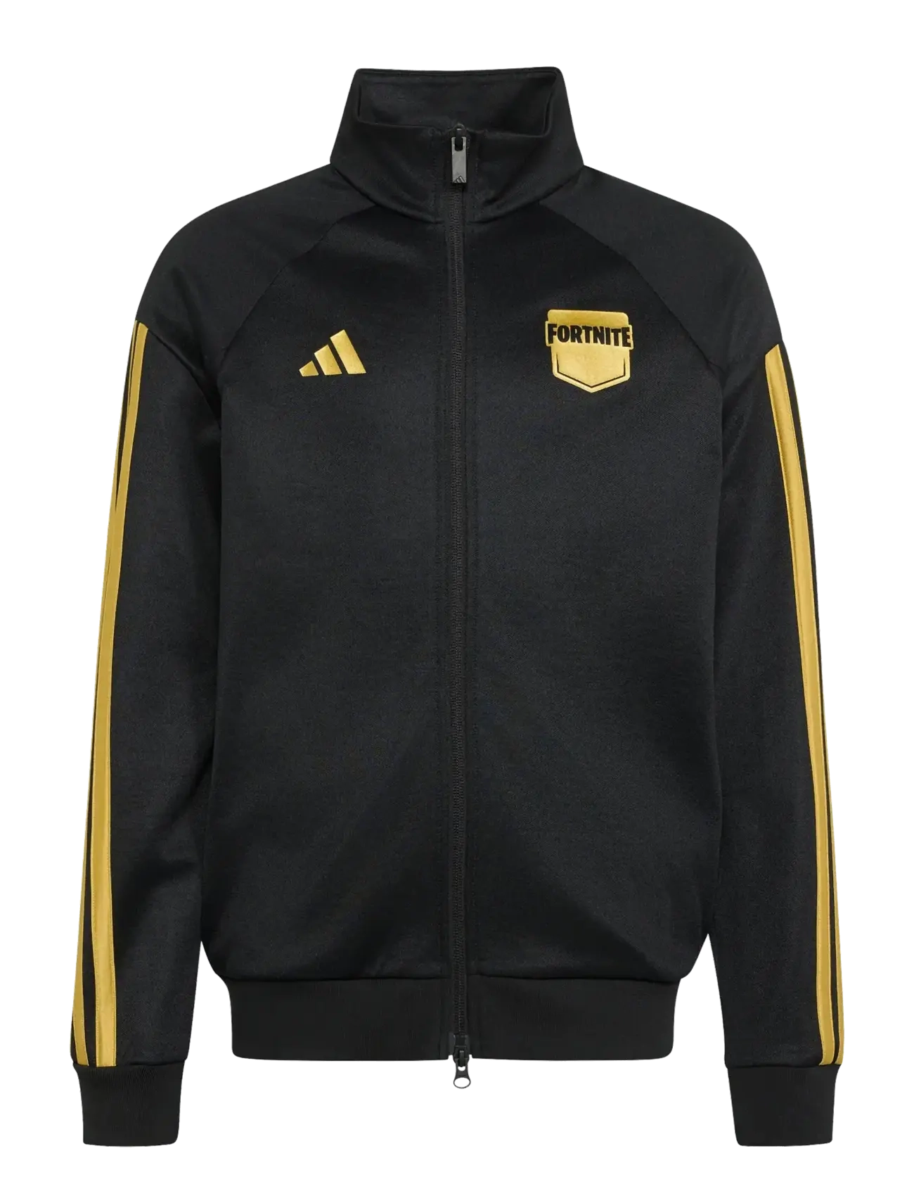 adidas Sportswear J FN TT - adidas - BLACK/GOLDMT / black