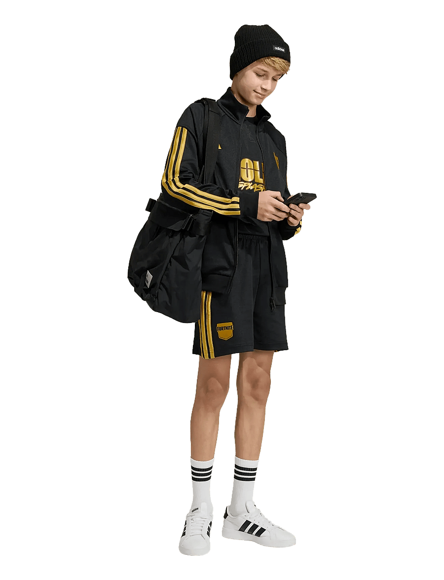 adidas Sportswear - J FN TT - black/goldmt - 0