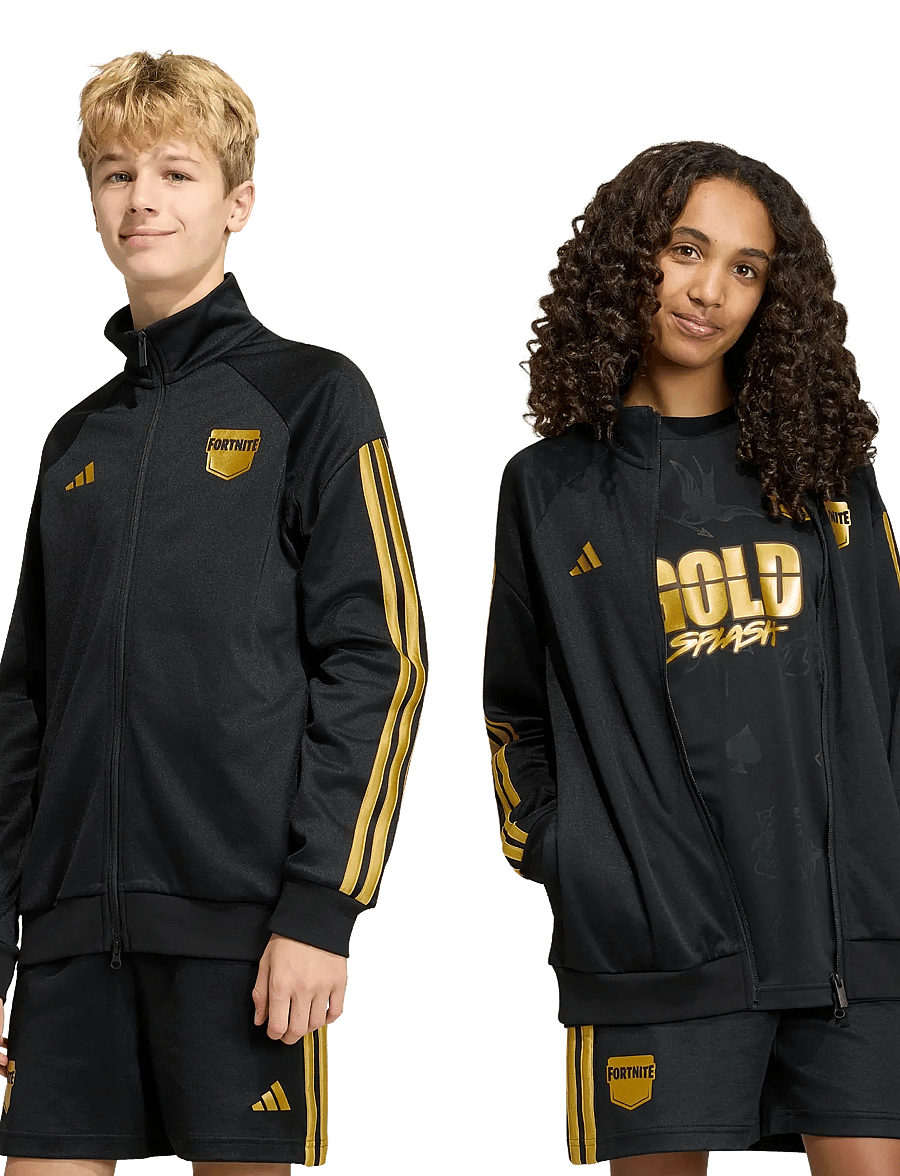 adidas Sportswear - J FN TT - black/goldmt - 2