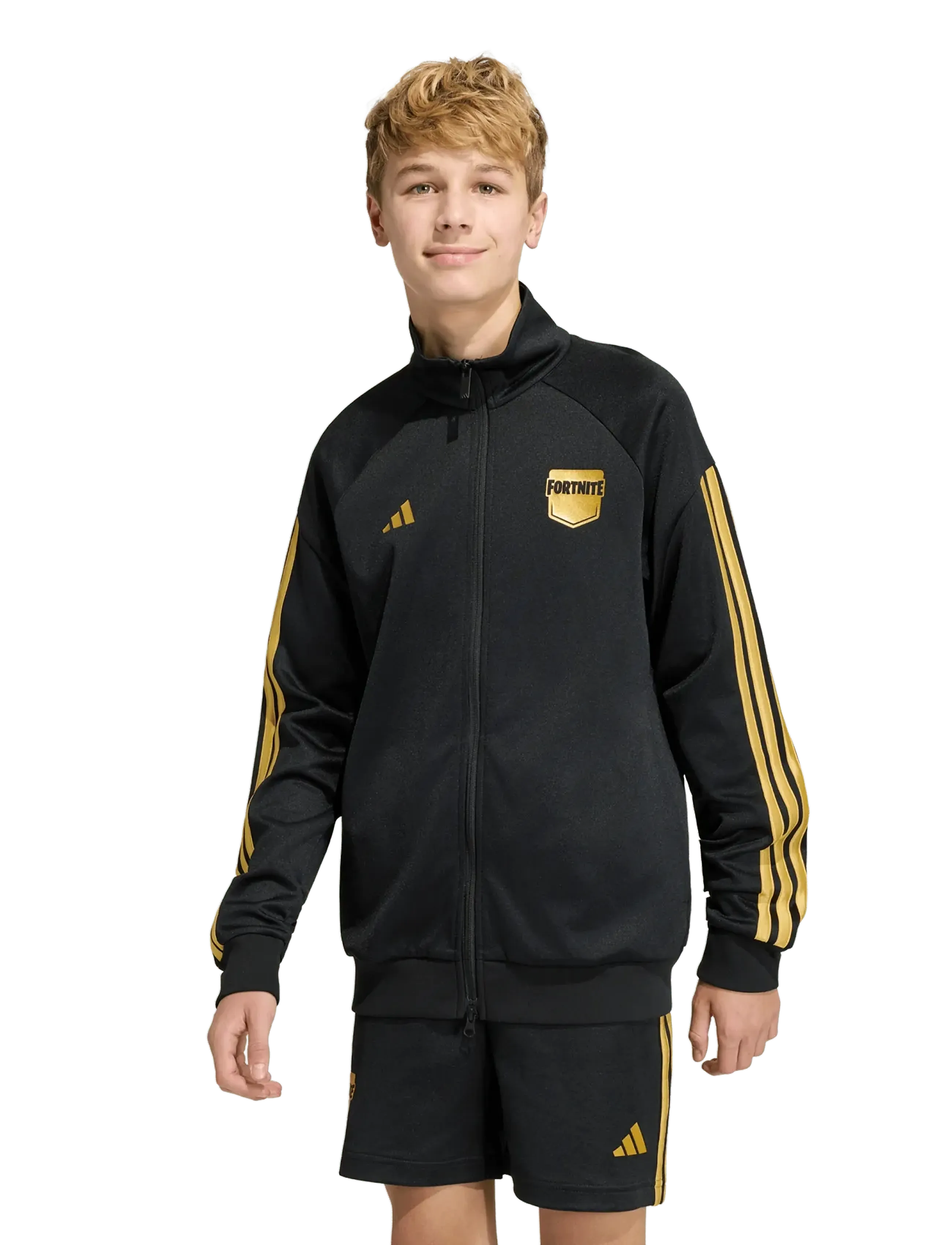 adidas Sportswear - J FN TT - black/goldmt - 5
