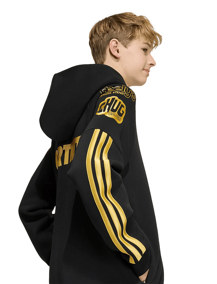 adidas Sportswear - J FN HD - black/goldmt - 3