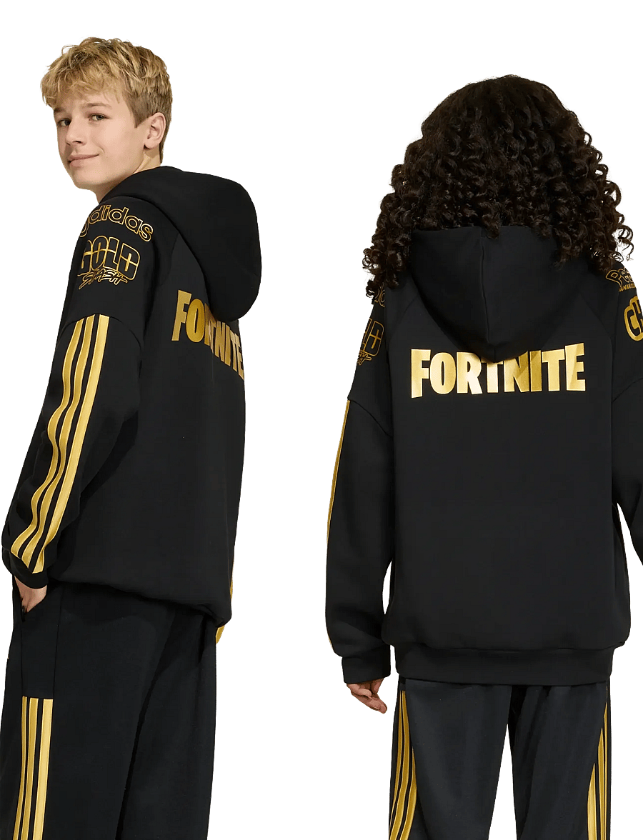 adidas Sportswear - J FN HD - black/goldmt - 5