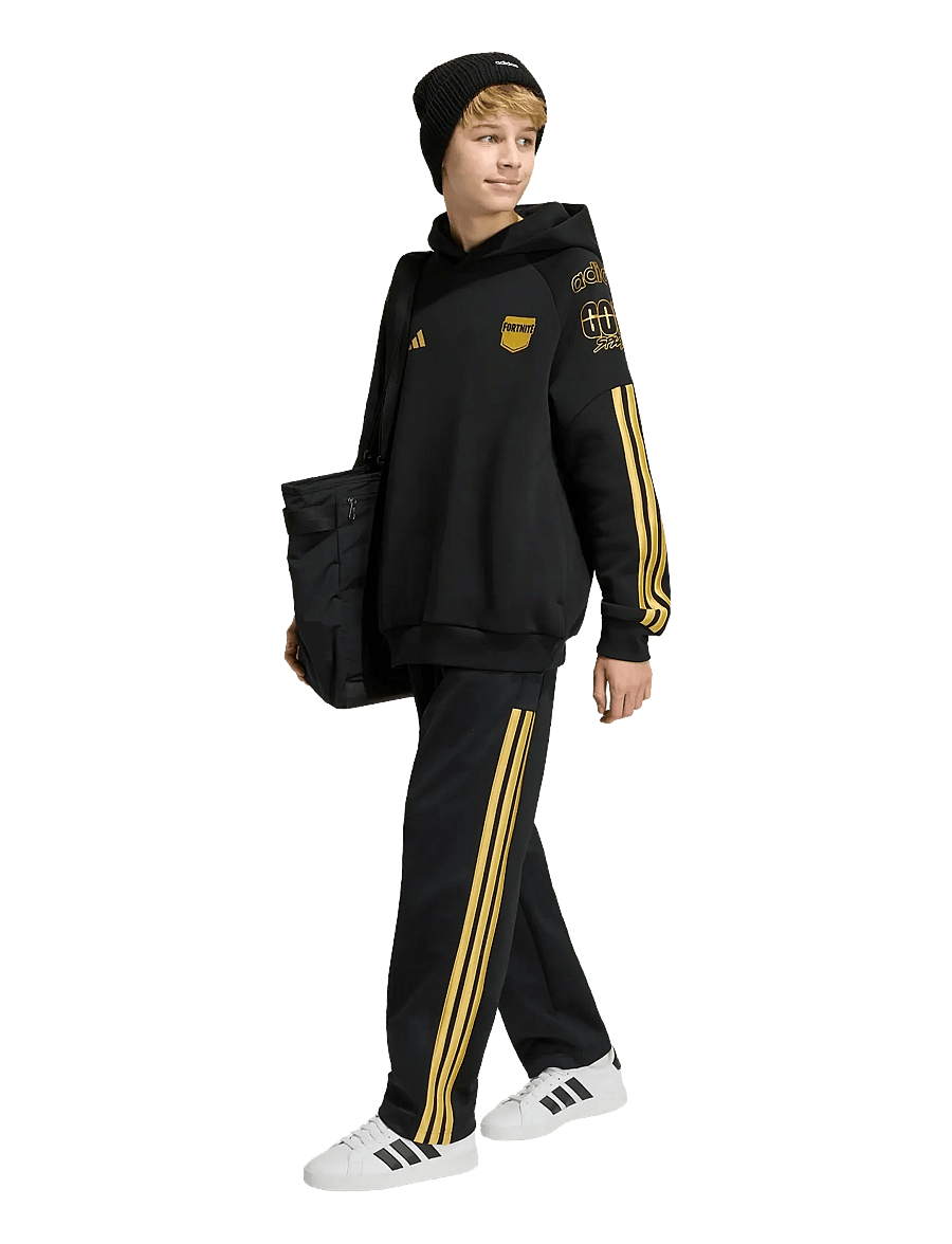 adidas Sportswear - J FN PNTS - jogginghosen - black/goldmt - 0