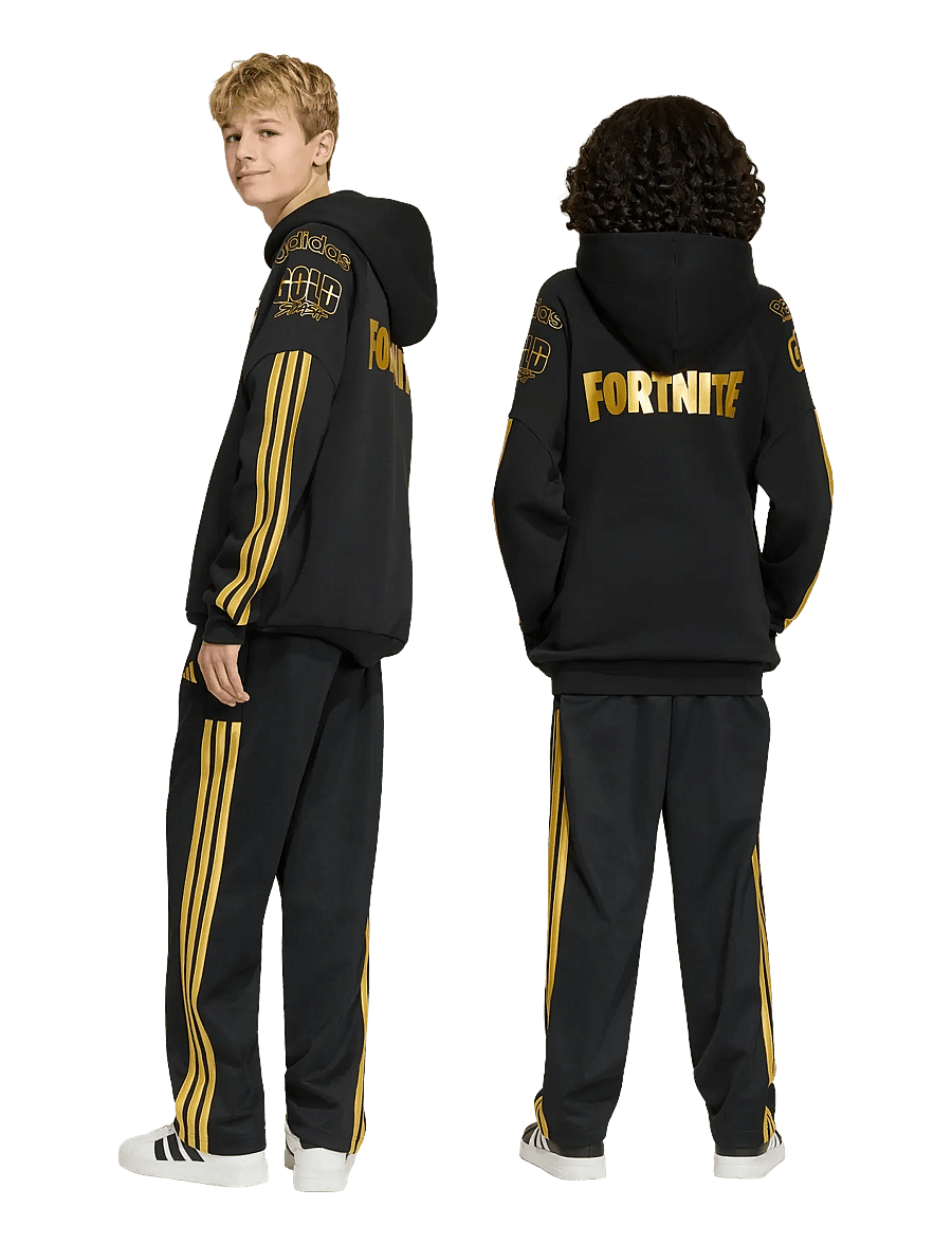 adidas Sportswear - J FN PNTS - jogginghosen - black/goldmt - 4