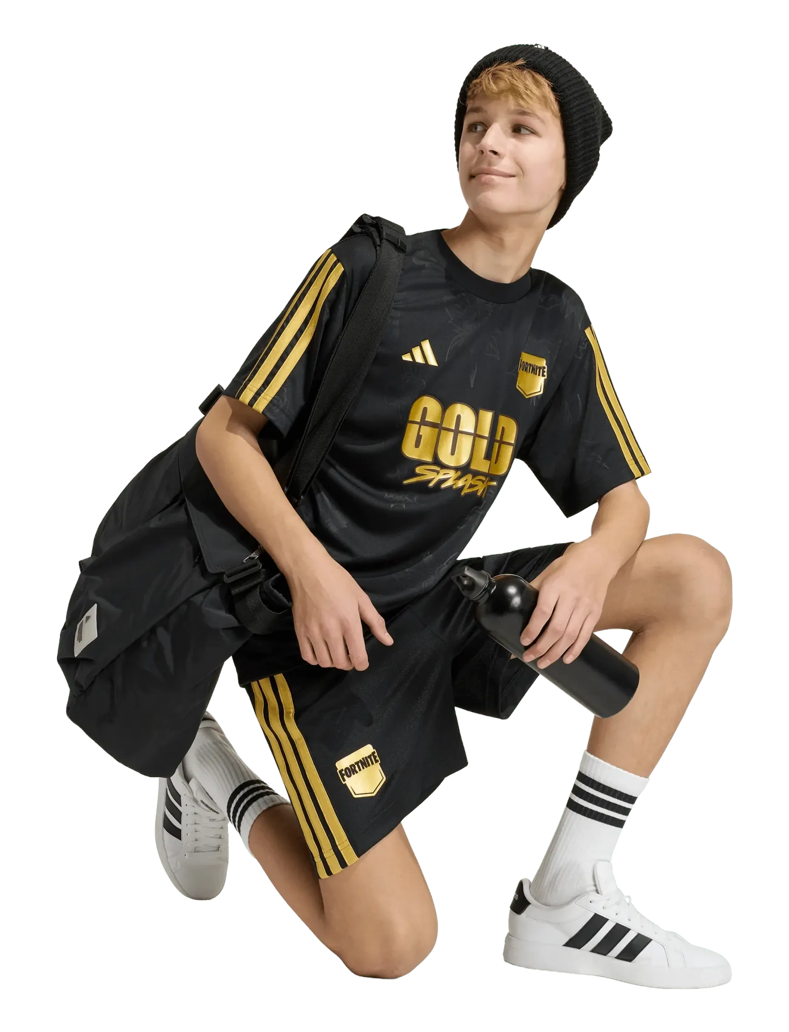 adidas Sportswear J Fn Shrt, Børn, Sport Shorts, Sort, Str: 128