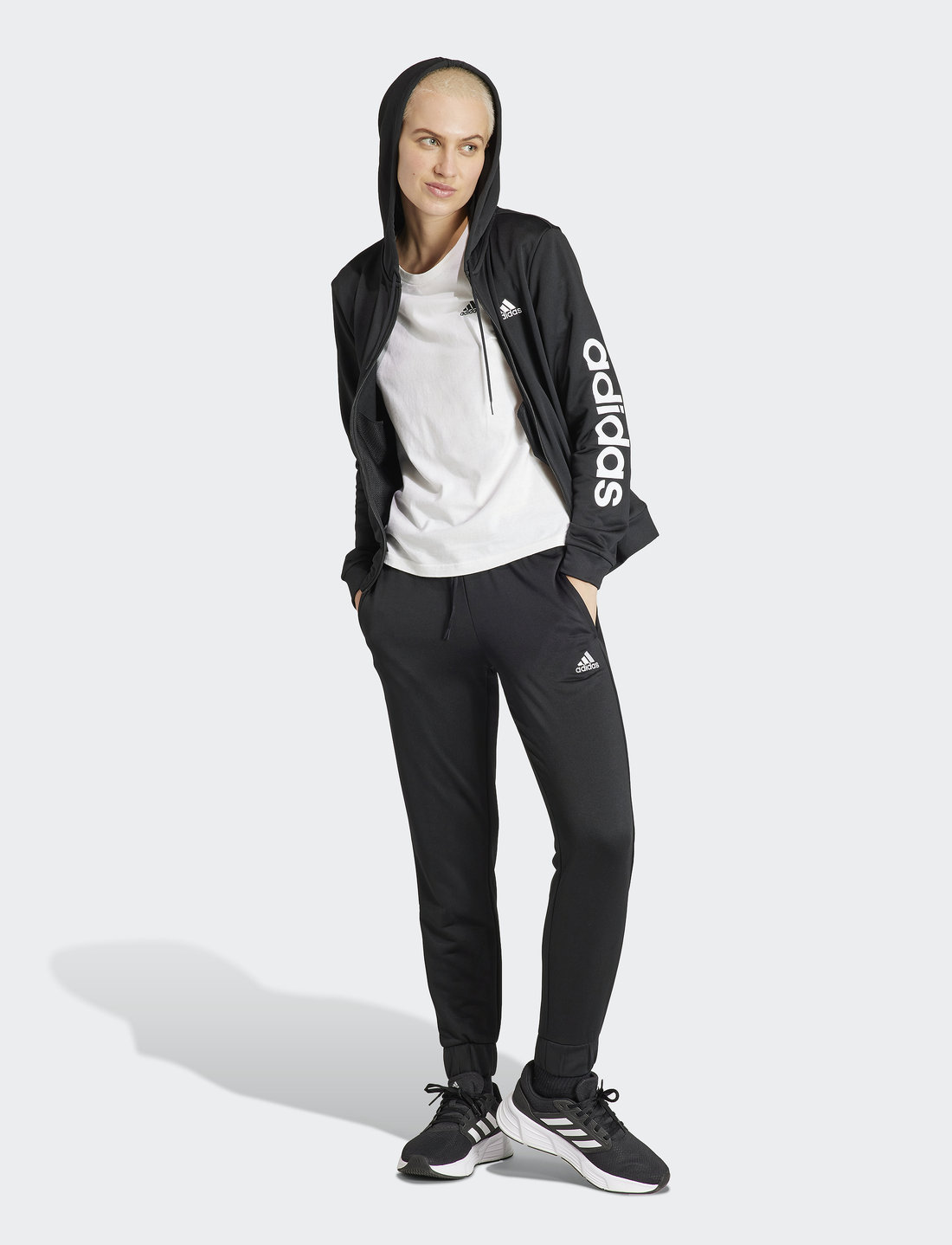 adidas Sportswear Linear Tracksuit Sweatshirts Boozt