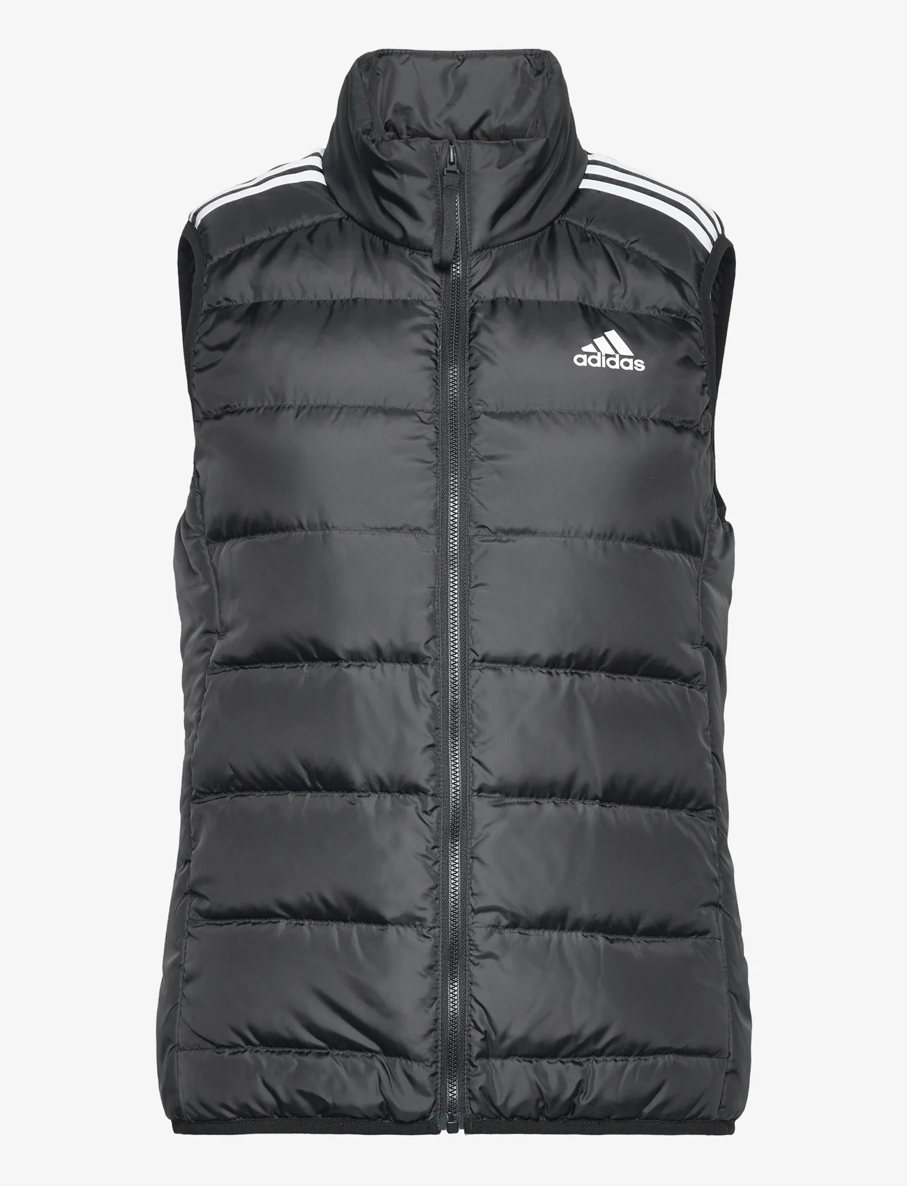 adidas Sportswear - W ESS 3S L D VE - down- & padded jackets - black - 0