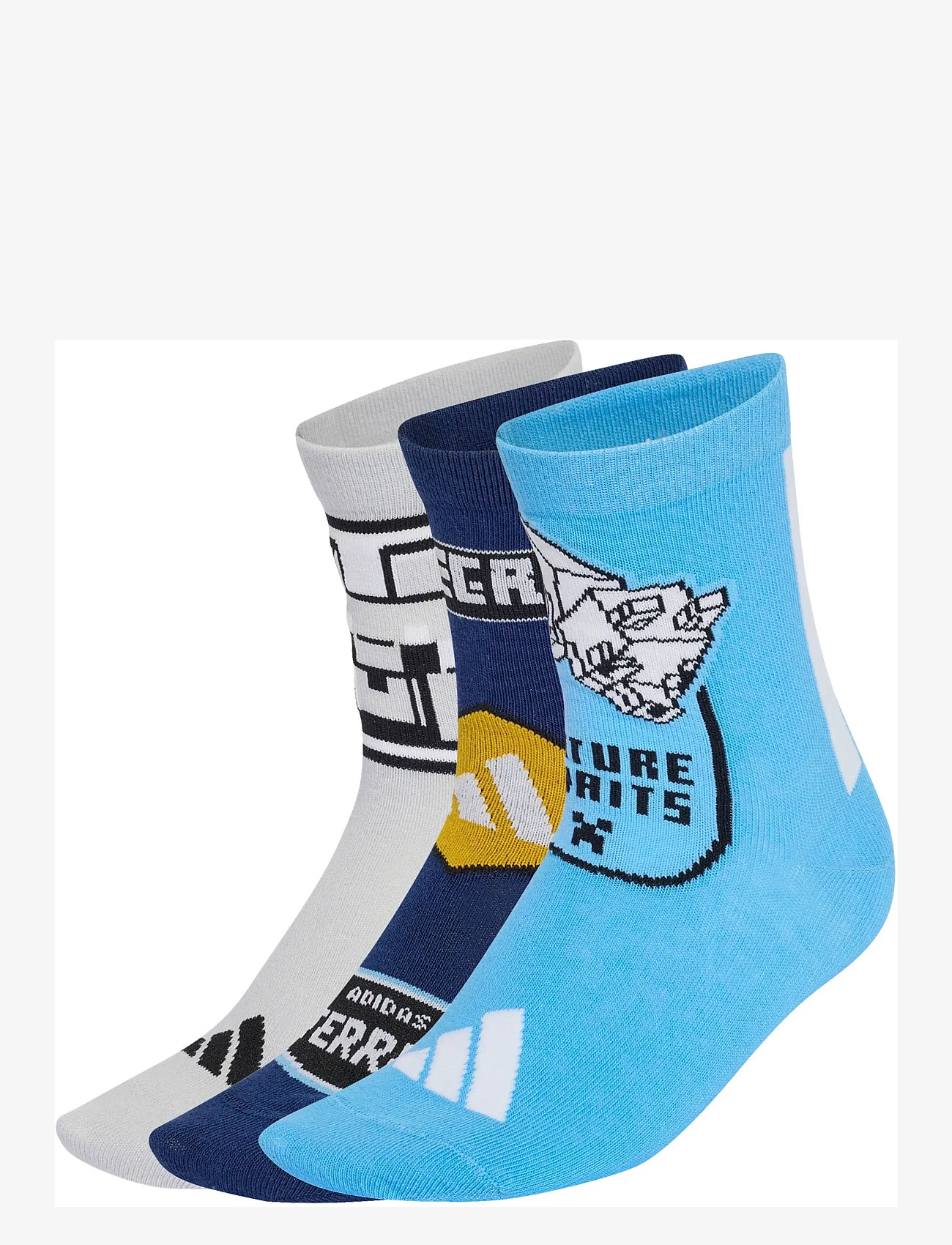adidas Sportswear - MINECRAFT 3P - lgsogr/blubrs/dkblue - 0