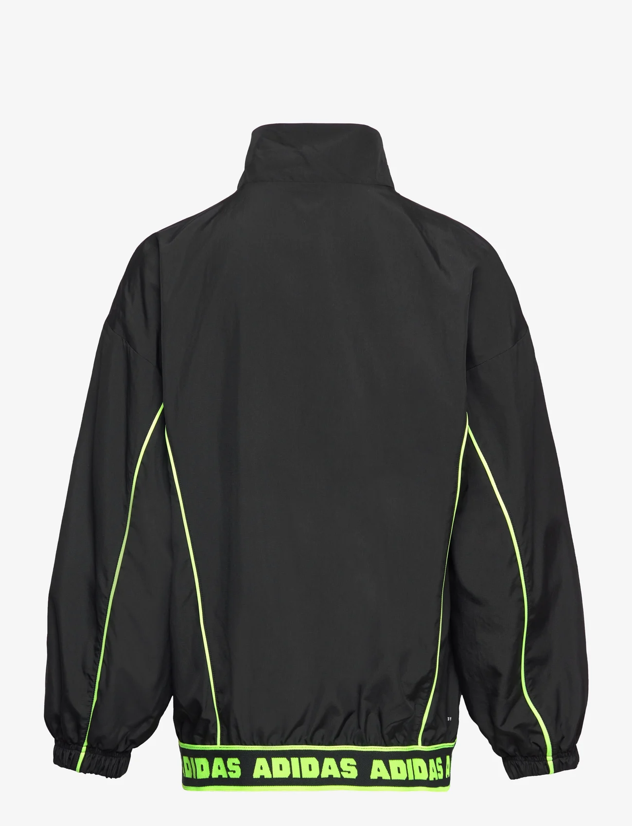 adidas Sportswear - Dance Woven Sweatshirt Kids - medvilniniai megztiniai ir džemperiai su gobtuvu - black/carbon/luclem - 1