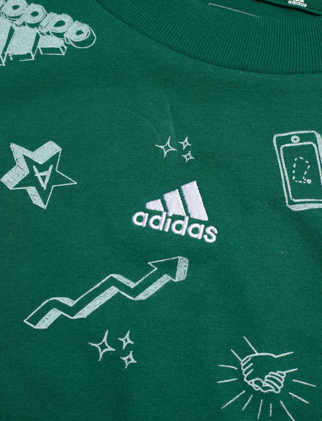 adidas Sportswear Brand Love Allover Print T-shirt Kids - Short-sleeved