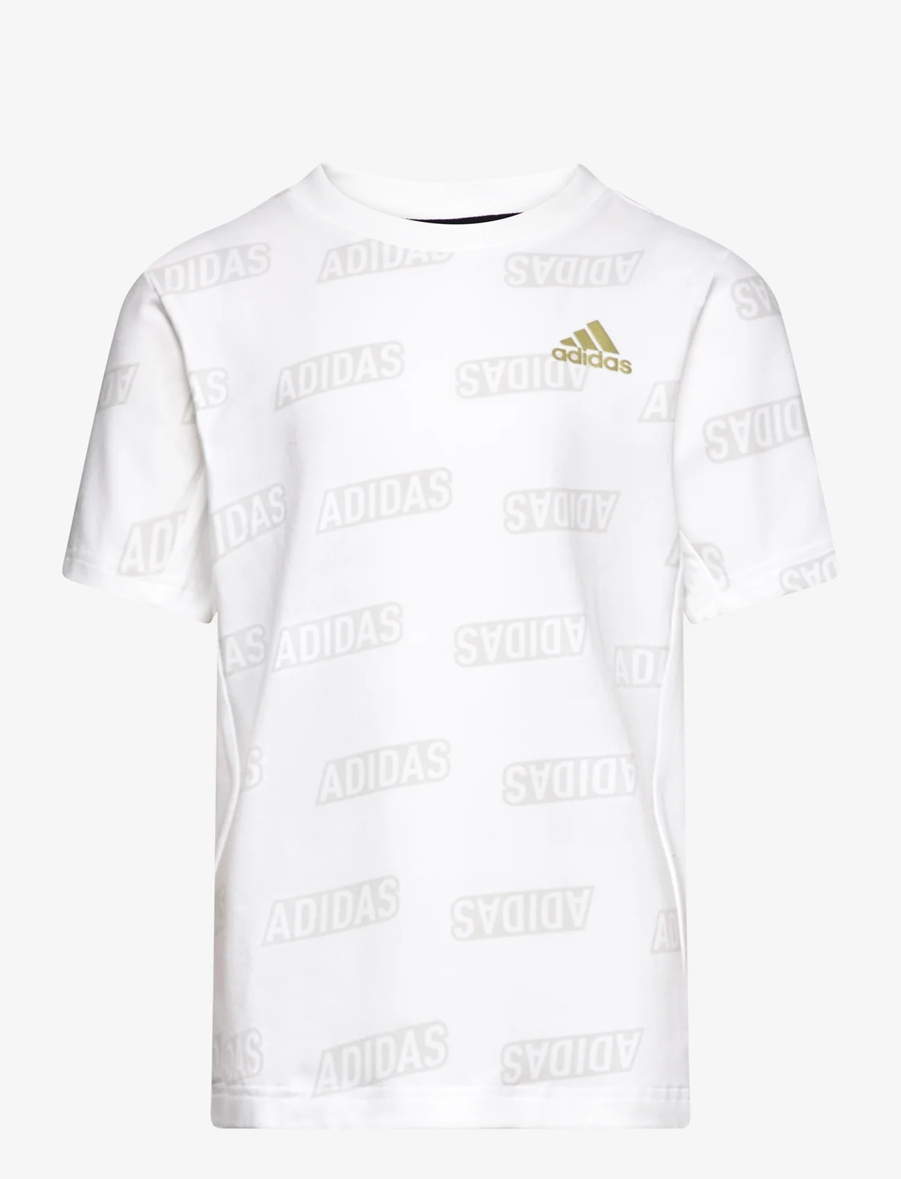 adidas Sportswear - JB BLUV Q4AOP T - kurzärmelig - white/greone/goldmt - 0