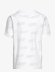 adidas Sportswear - JB BLUV Q4AOP T - short-sleeved t-shirts - white/greone/goldmt - 1
