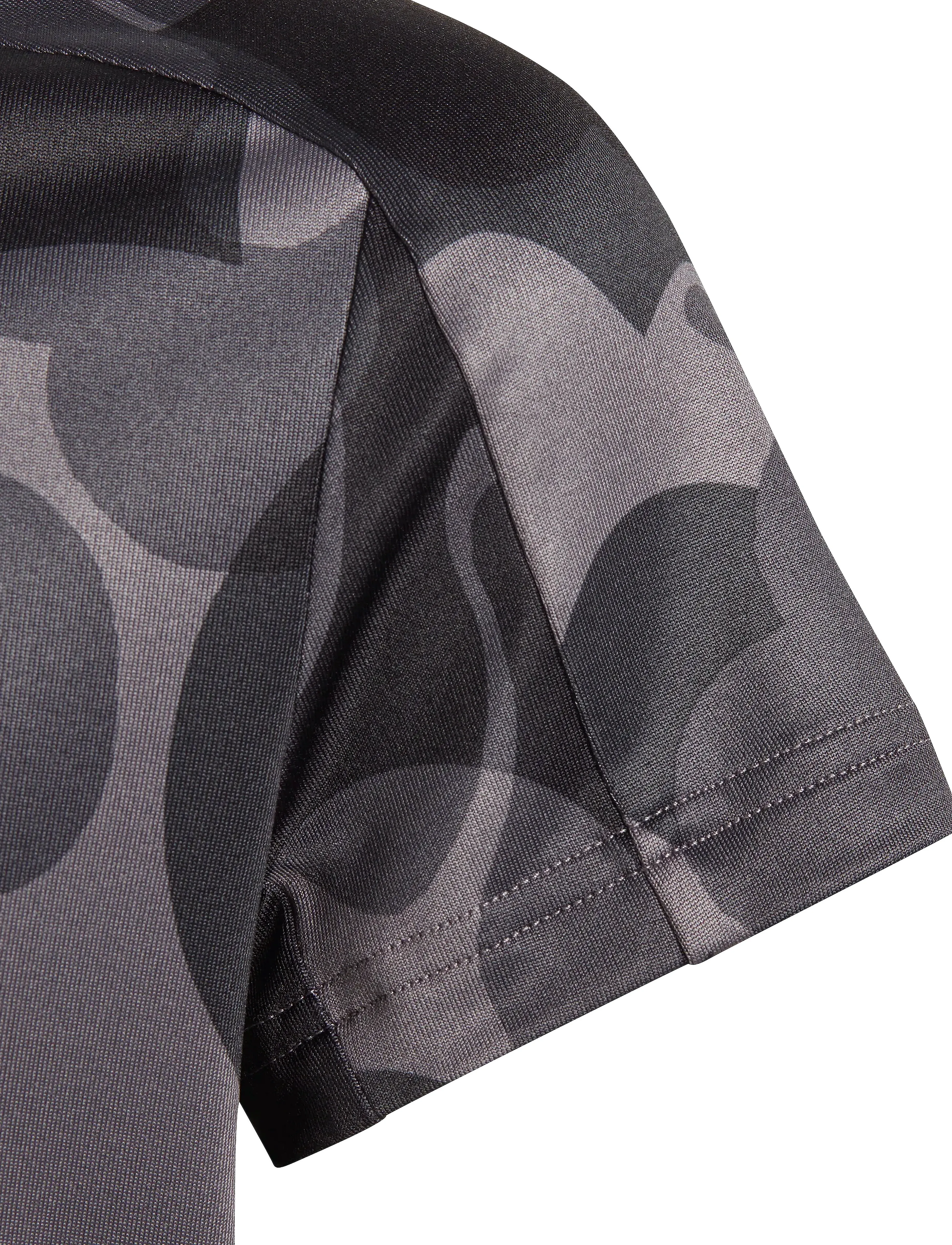 adidas Sportswear - JG TR-ES AOP T - black/carbon/gresix/g - 3