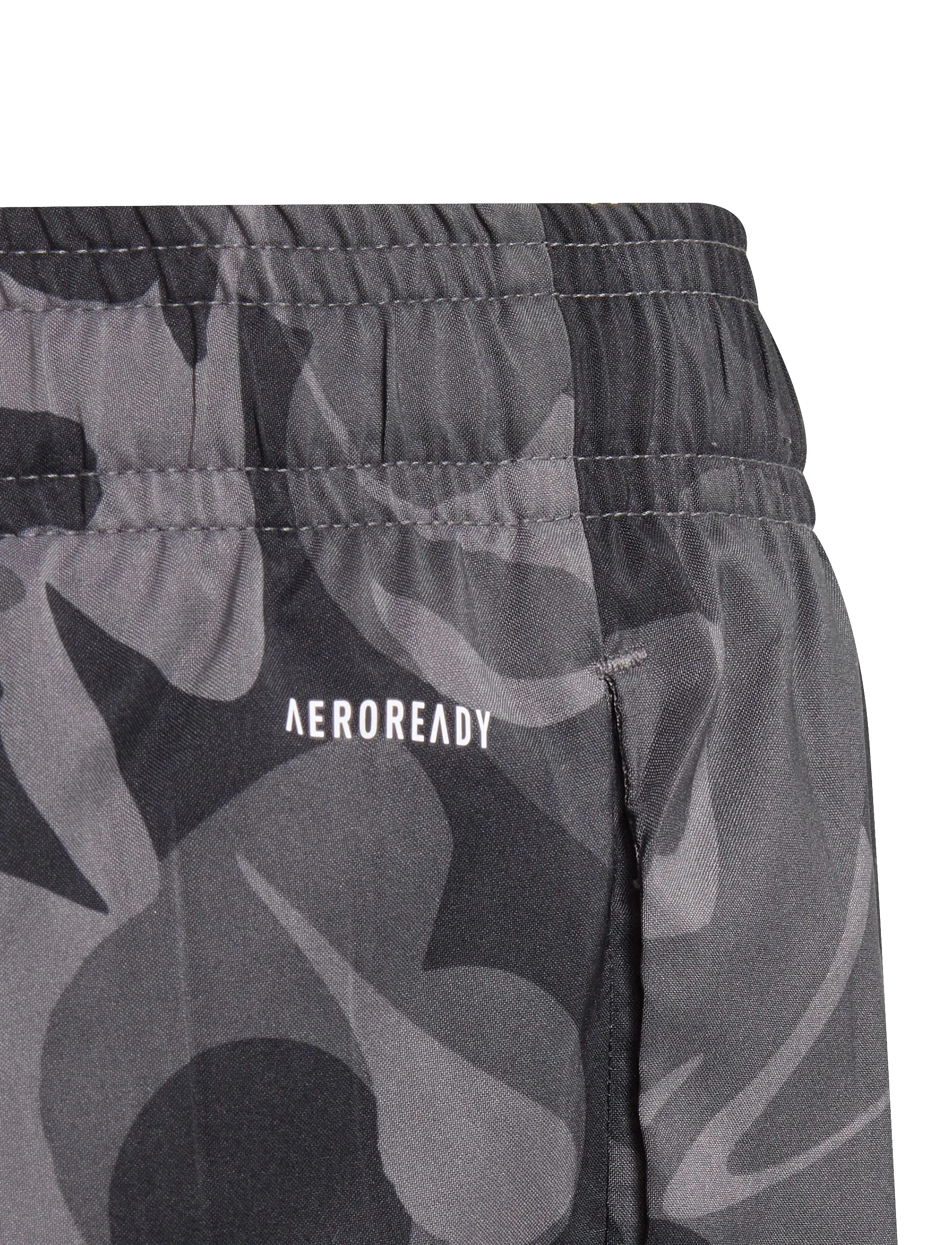adidas Sportswear - Essentials AEROREADY Seasonal Print Shorts Kids - black/carbon/gresix/g - 4