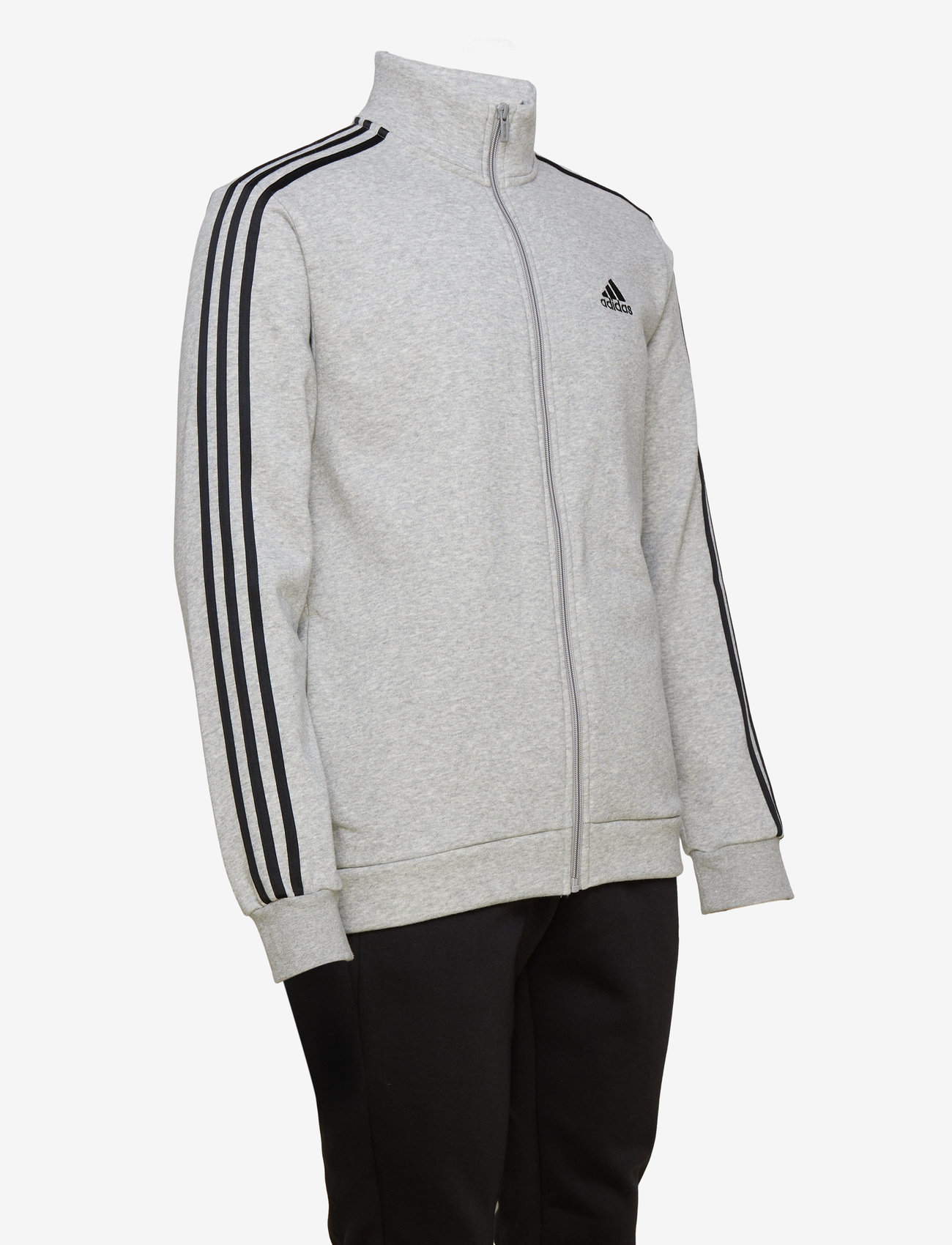 adidas Sportswear - M 3S FL TT TS - mgreyh/black - 2