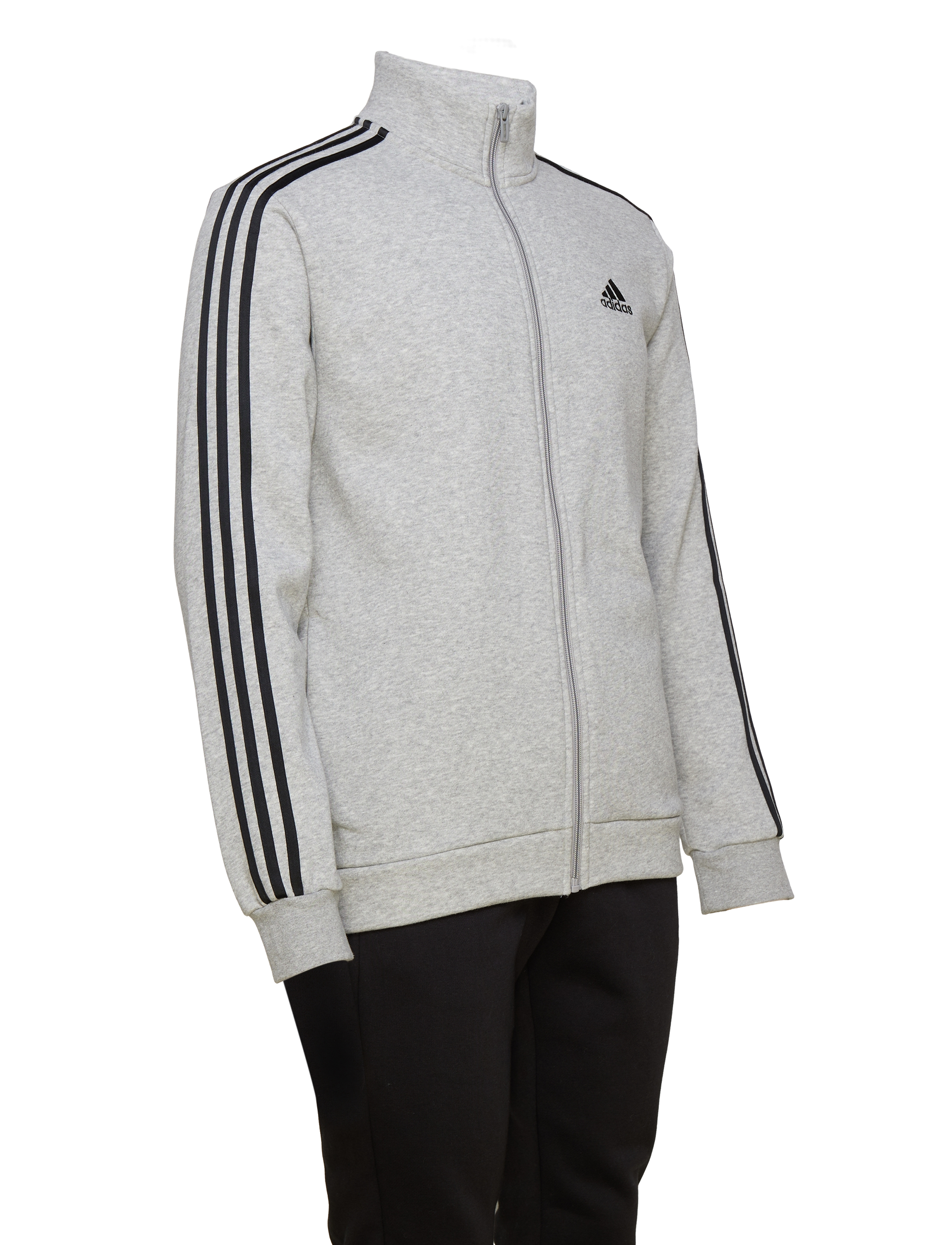 adidas Sportswear - M 3S FL TT TS - mgreyh/black - 2
