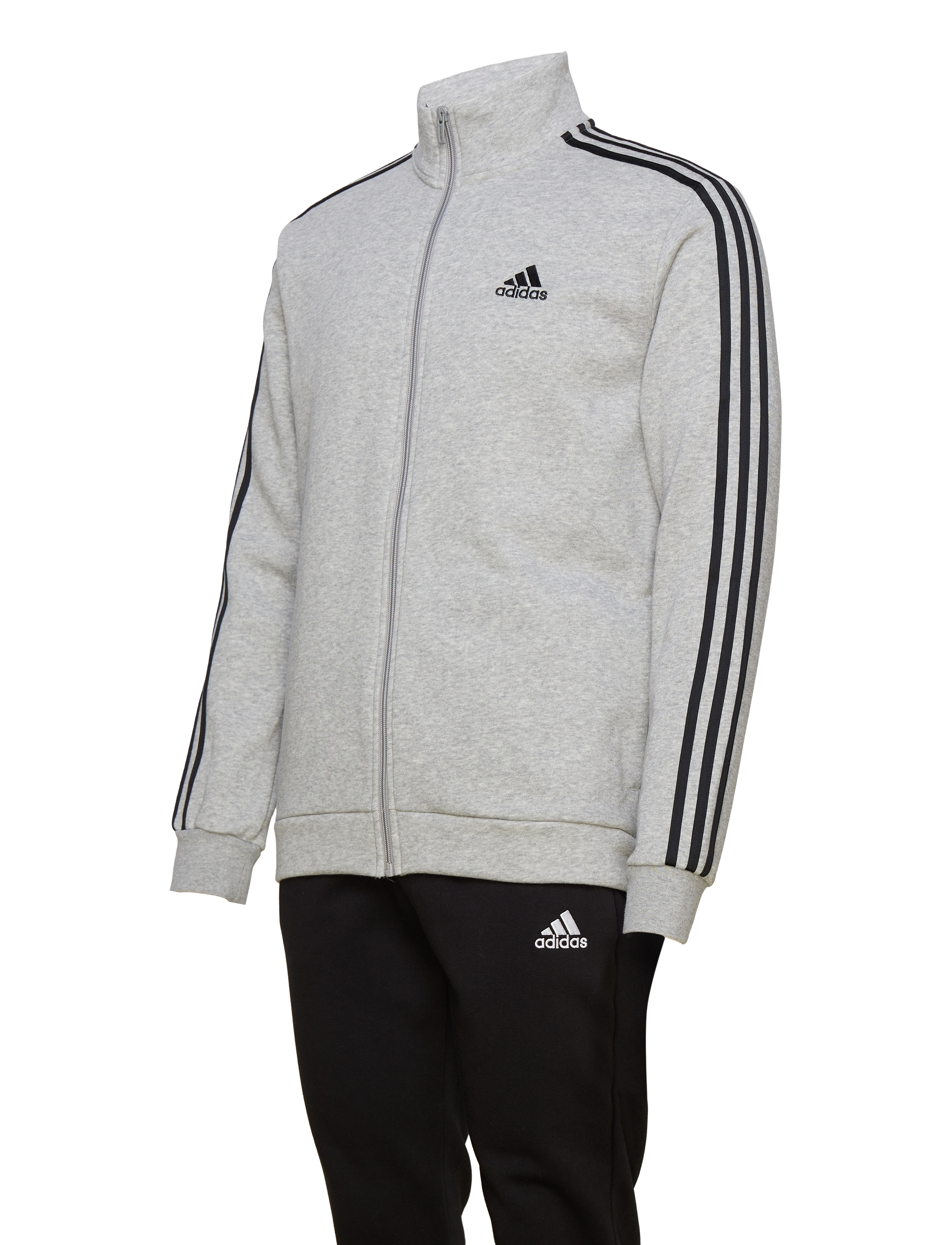 adidas Sportswear - M 3S FL TT TS - mgreyh/black - 3