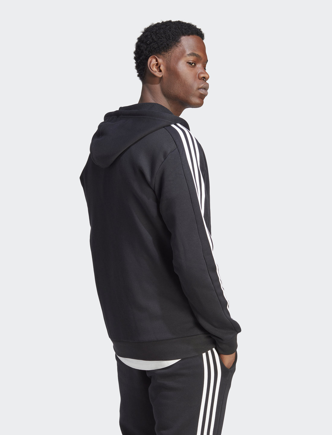 adidas Sportswear M 3s Fl Fz Hd Hoodies Boozt