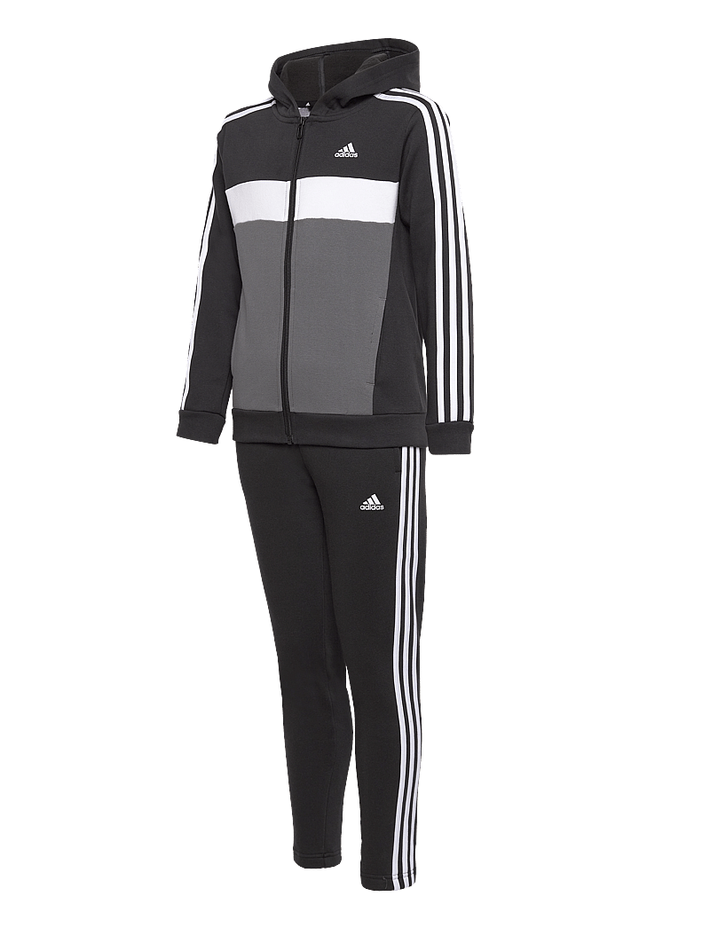 adidas Sportswear - J 3S TIB FL TS - black/white/grefiv - 2