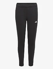 adidas Sportswear - J 3S TIB FL TS - joggingset - black/white/grefiv - 4