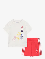 adidas Sportswear - I DY MM T SUMS - sets with short-sleeved t-shirt - cwhite/brired - 0