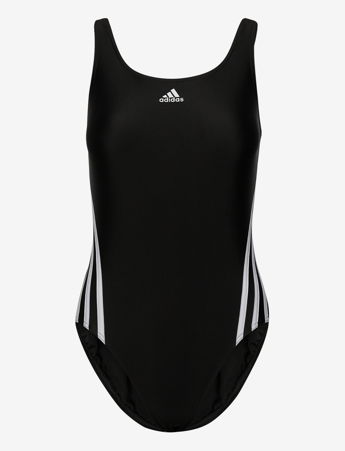 adidas Sportswear - ADIDAS 3 STRIPES SWIMSUIT - ujumistrikood - black/white - 1